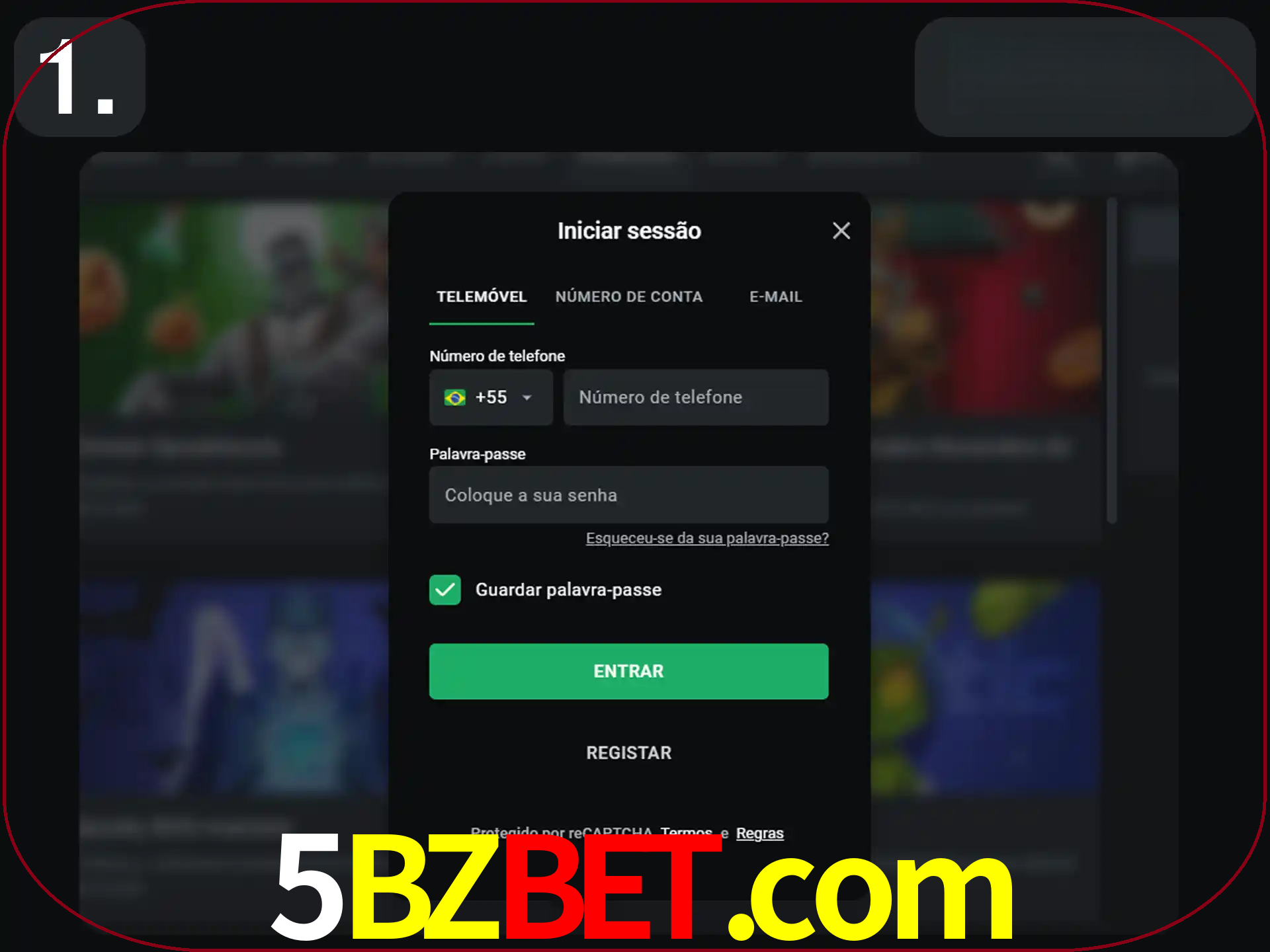 Acesse o site.